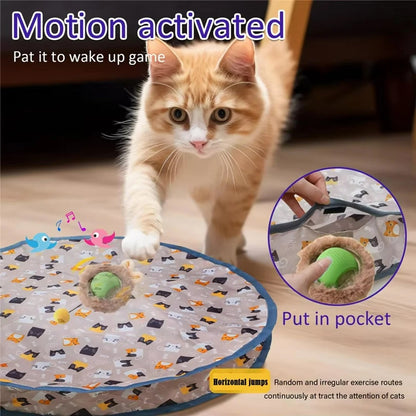 RollPurr Interactive Cat Ball Set