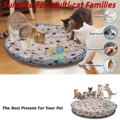 RollPurr Interactive Cat Ball Set