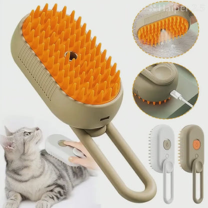 Pet Grooming 3-in-1 Steam brush
